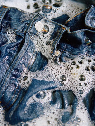 Washing garments for restoration
